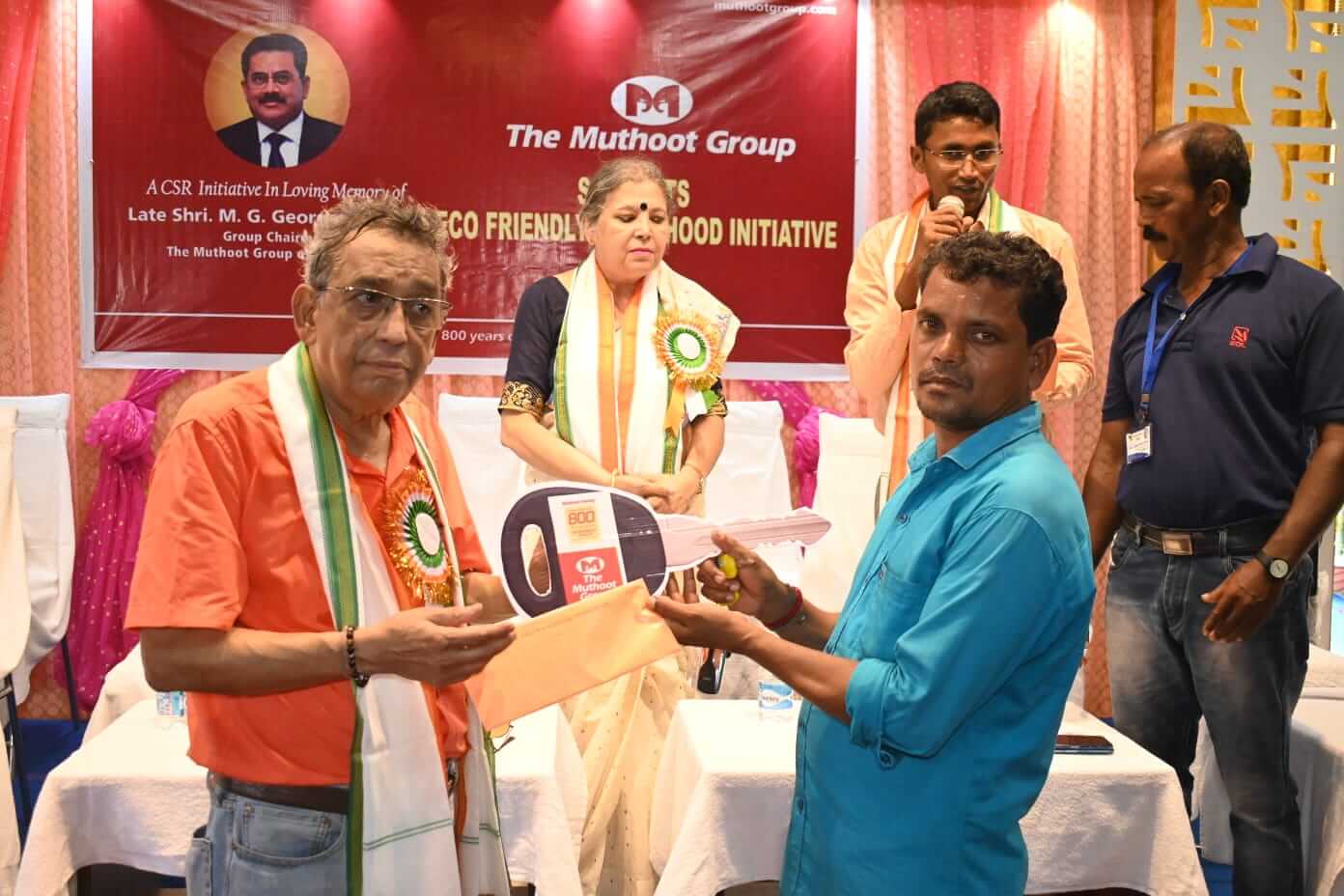Donation of four e-Rickshaws to underprivileged families for livelihood support at Gangasagar Island Sunderban, Kolkata, West Bengal