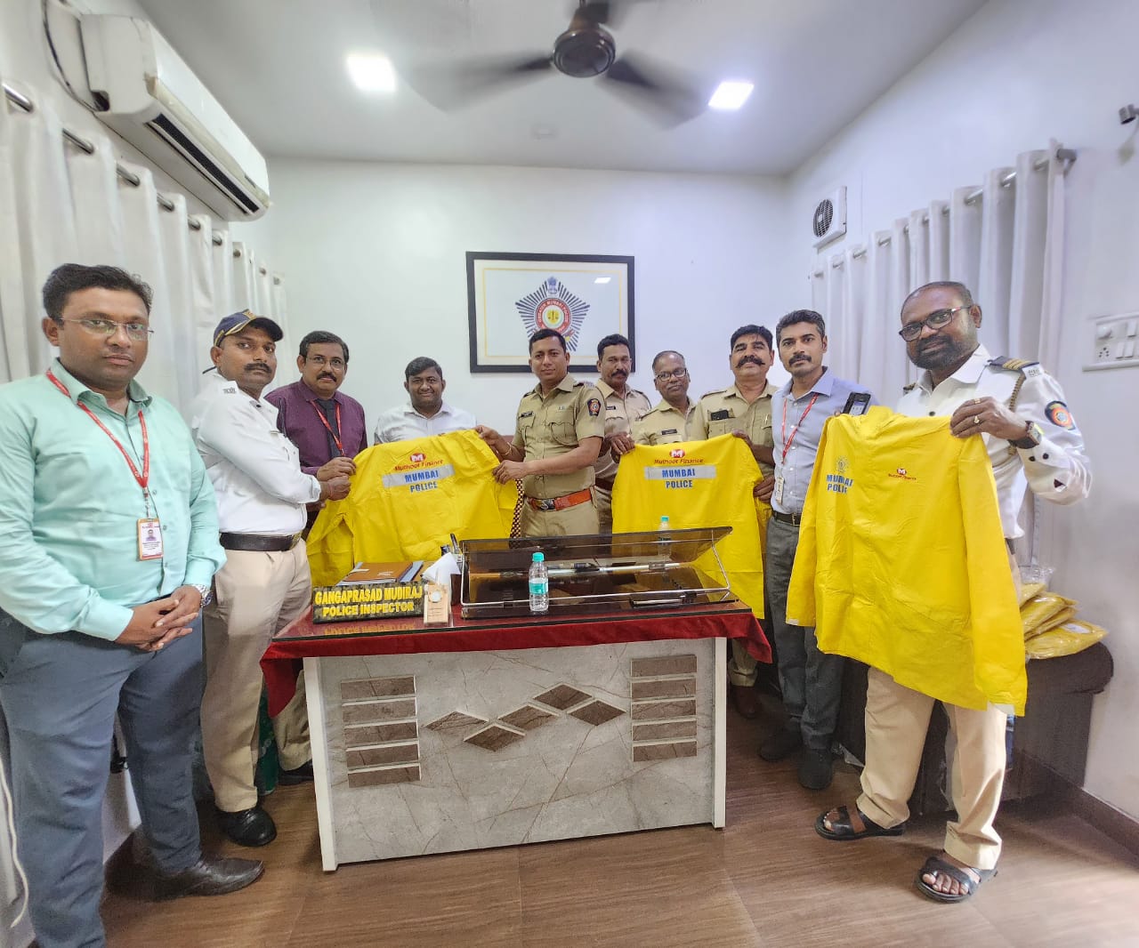 Distribution of 100 Raincoats to Traffic Police Officers in Mumbai, Maharashtra