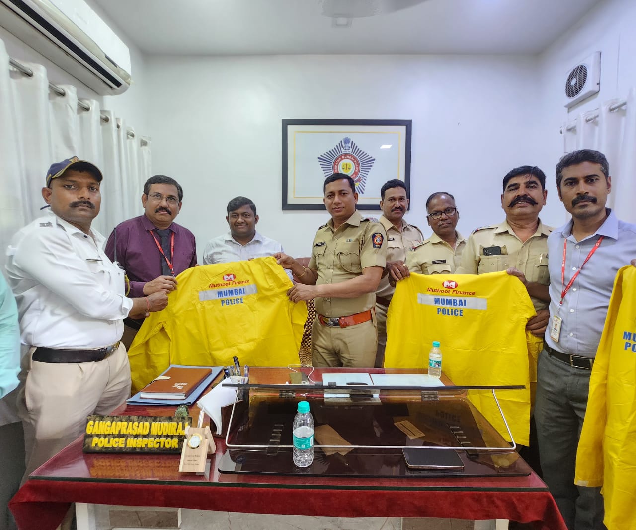 Distribution of 100 Raincoats to Traffic Police Officers in Mumbai, Maharashtra