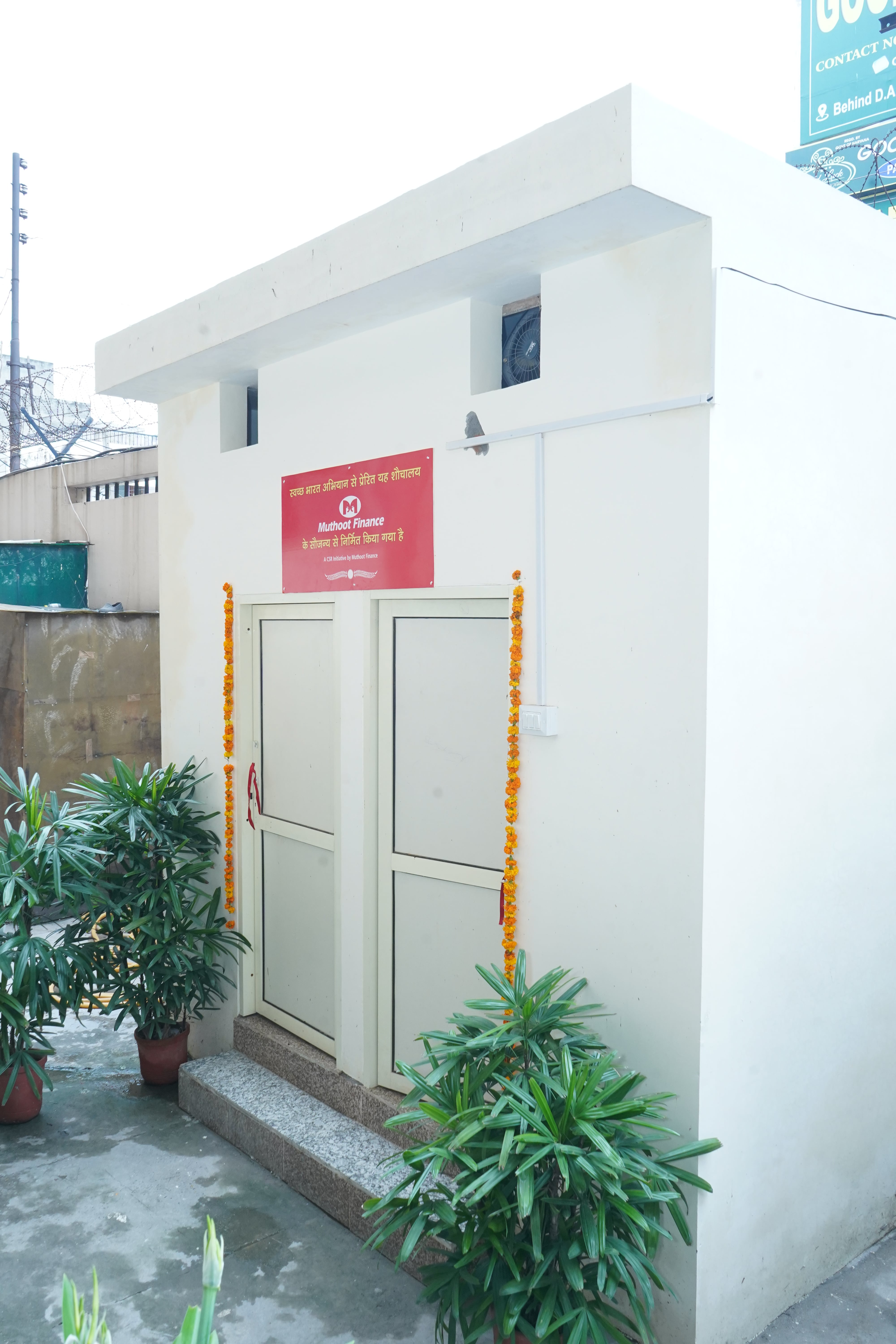 Donation of a Toilet Block, Sanitary Pad Vending Machine, Sanitary Pad Incinerator Machines along with the Renovation of 22 Toilets in D.A.V College for Girls, Yamuna Nagar, Haryana