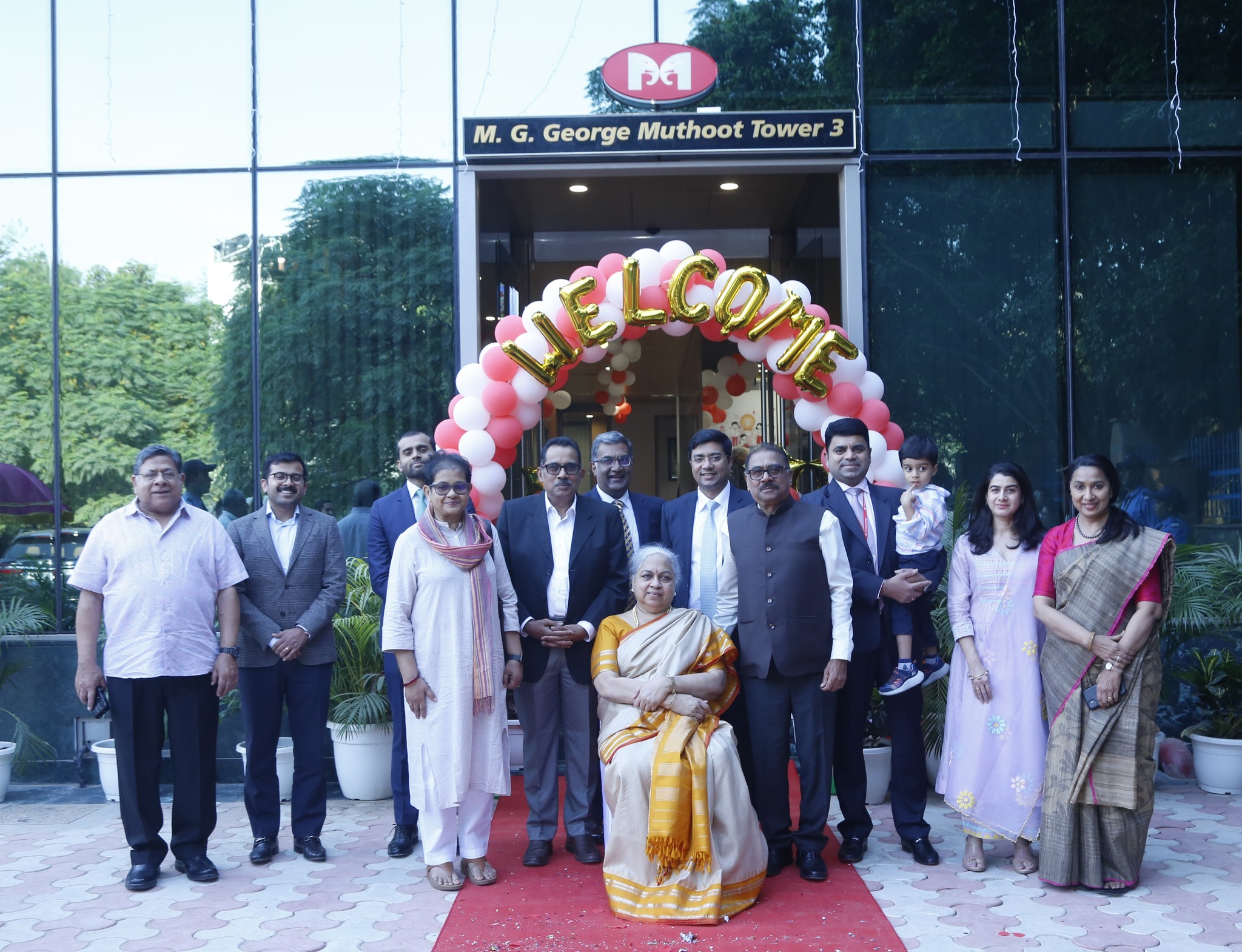 We are extremely happy to announce that with God's blessings, we have inaugurated another building as part of our Corporate Office North, named M. G. George Muthoot Tower 3.
