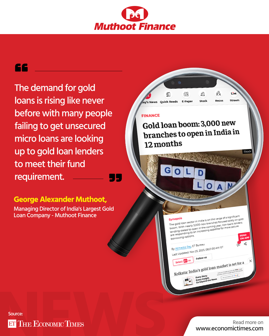 Gold loan boom: 3,000 new branches to open in India in 12 months